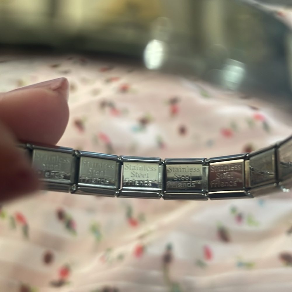 ‘Barbara’ Stainless Steel Friends Bracelet - Picture 5 of 5